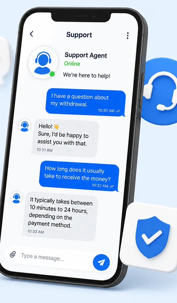 Testing online casino customer support to check whether the service looks legit
