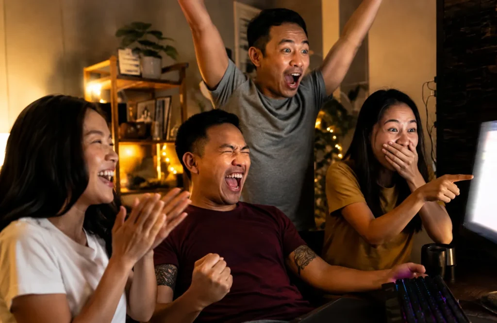 Games Like online casino with Filipino players celebrating